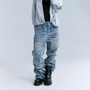 Ripple Forge Baggy Denim Jeans - Dekayed