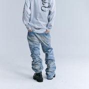 Ripple Forge Baggy Denim Jeans - Dekayed