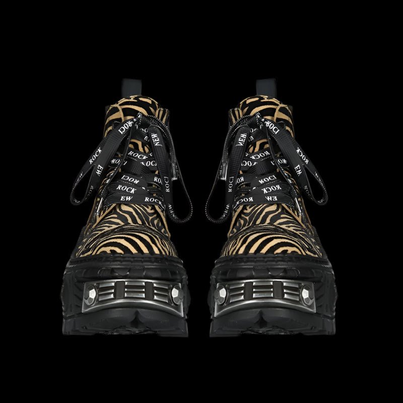 Savage Leopard Print Boots - Dekayed