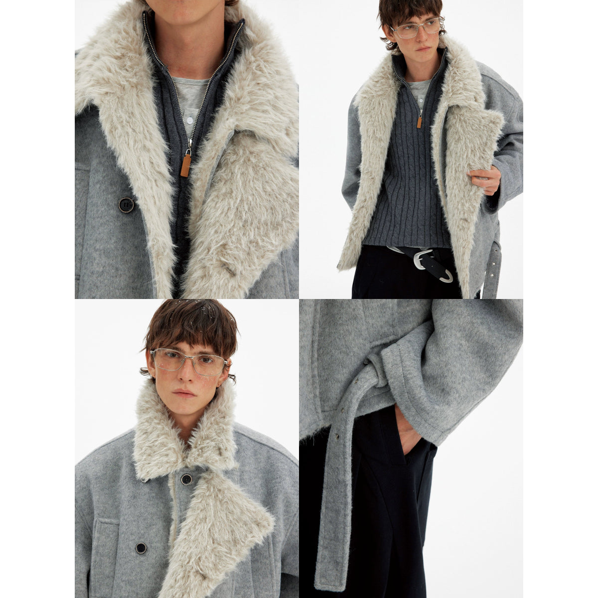 Snow Goat Double - Breasted Jacket - Dekayed