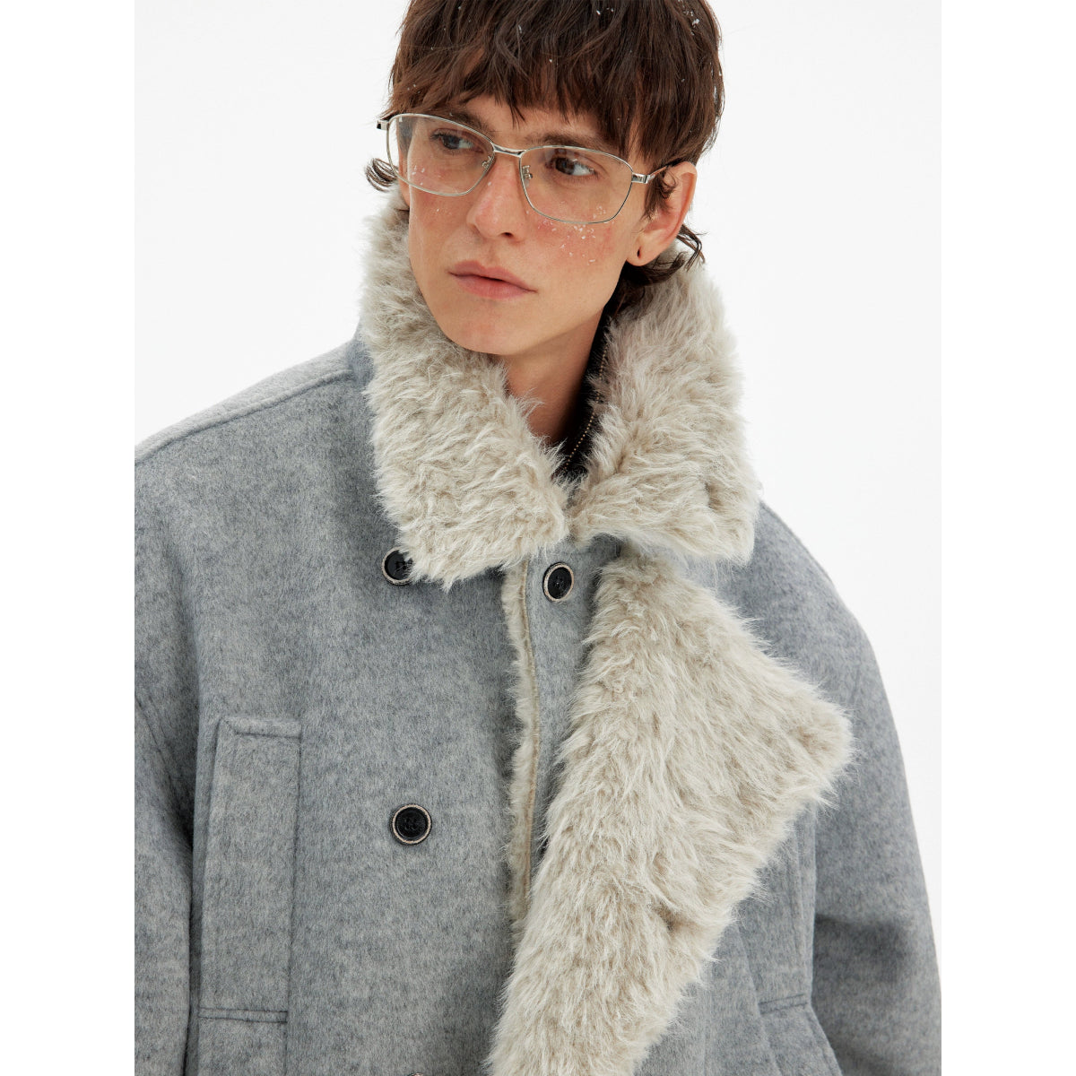 Snow Goat Double - Breasted Jacket - Dekayed