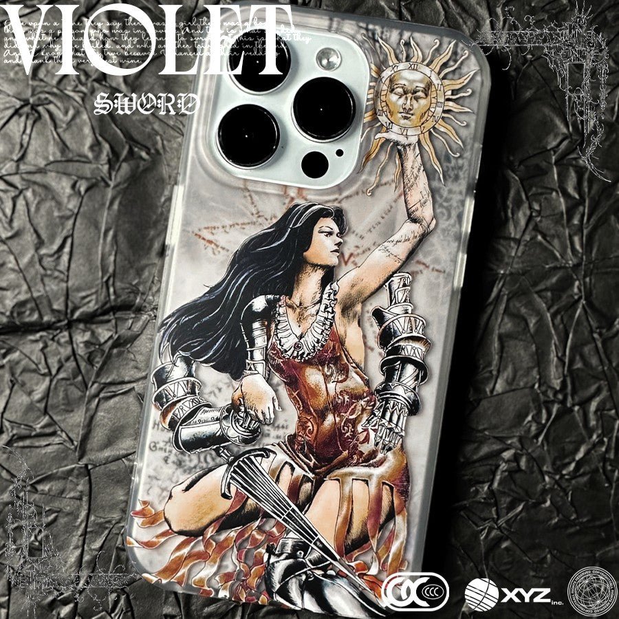 "Sun Goddess" Spliced Phone Case - Dekayed