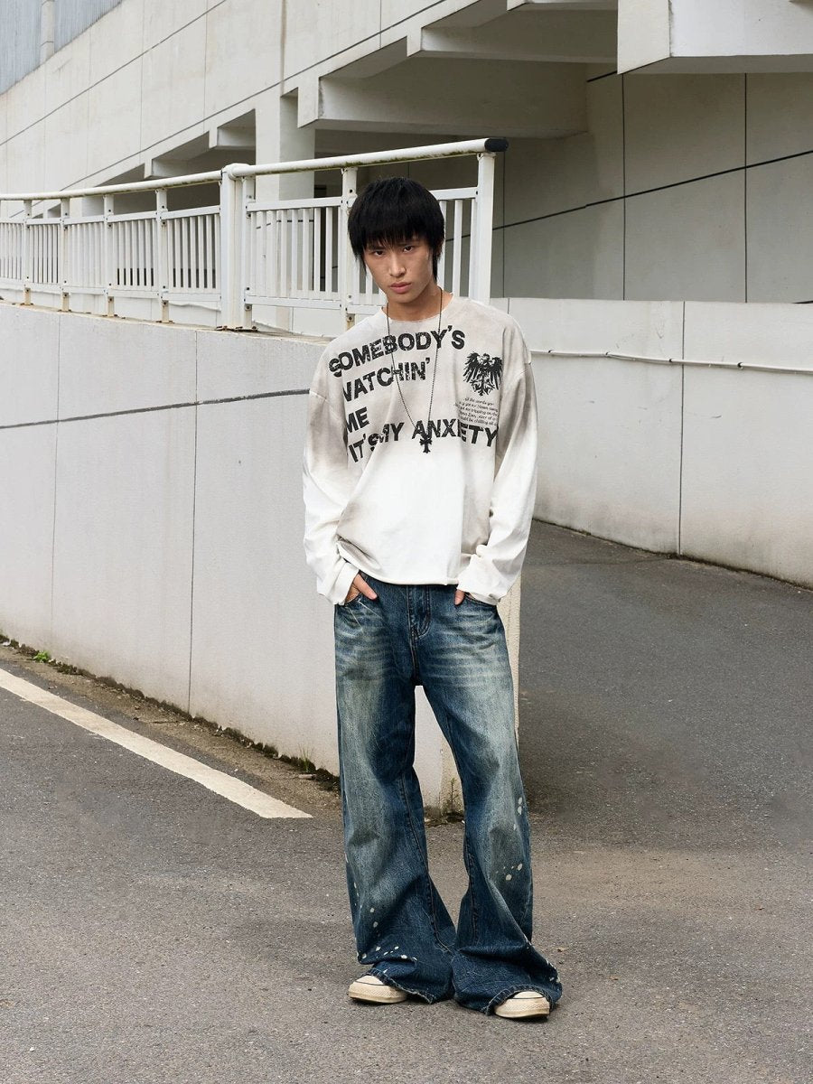 Toxic Anxiety Long Sleeve Tee - Dekayed