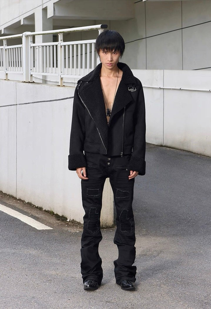 Toxic Double Edged Suede Jacket - Dekayed