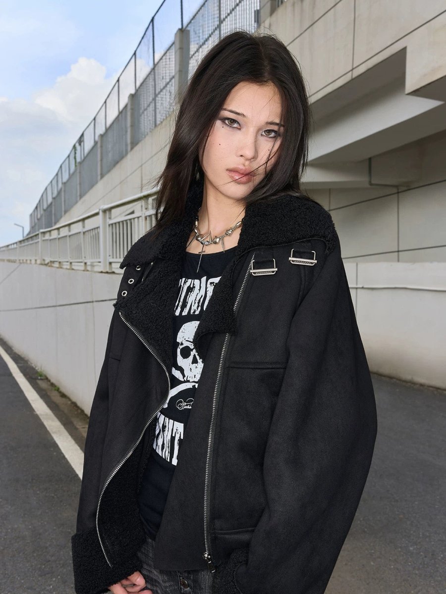 Toxic Double Edged Suede Jacket - Dekayed