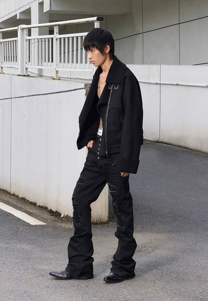 Toxic Double Edged Suede Jacket - Dekayed