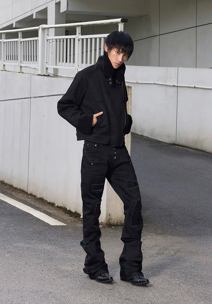 Toxic Double Edged Suede Jacket - Dekayed