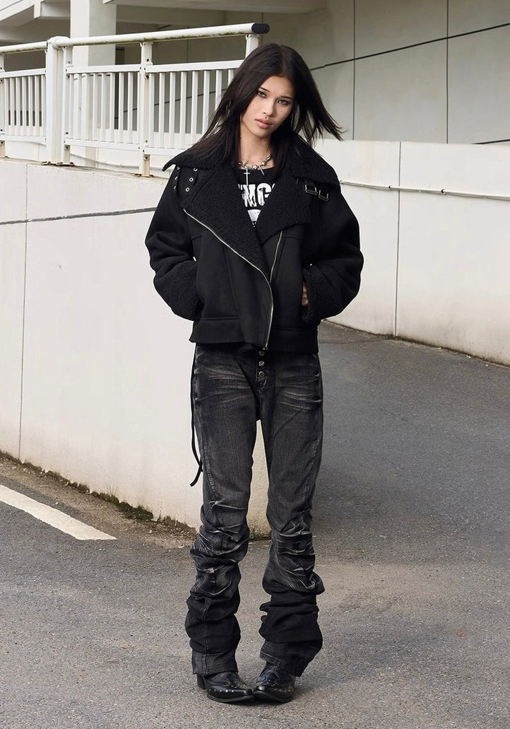 Toxic Double Edged Suede Jacket - Dekayed