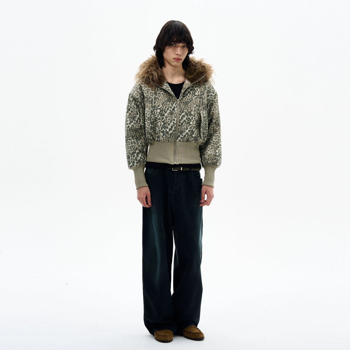 Toxic Green Leopard Print Jacket - Dekayed