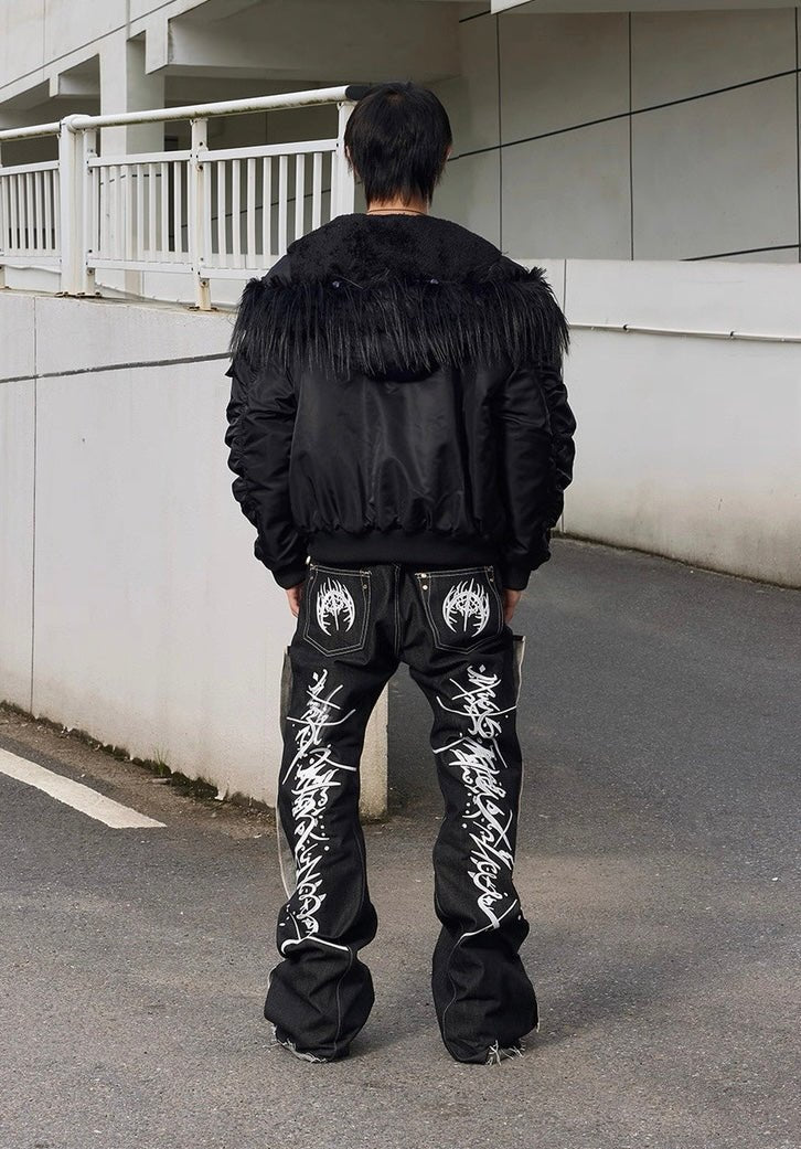 Toxic MA1 Fur Jacket - Dekayed