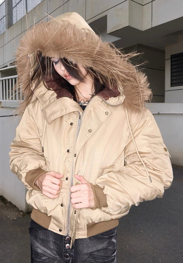 Toxic MA1 Fur Jacket - Dekayed