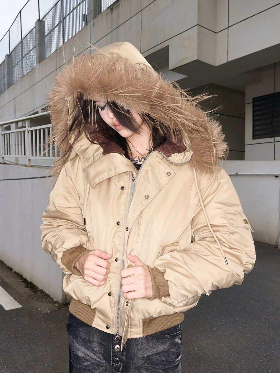 Toxic MA1 Fur Jacket - Dekayed