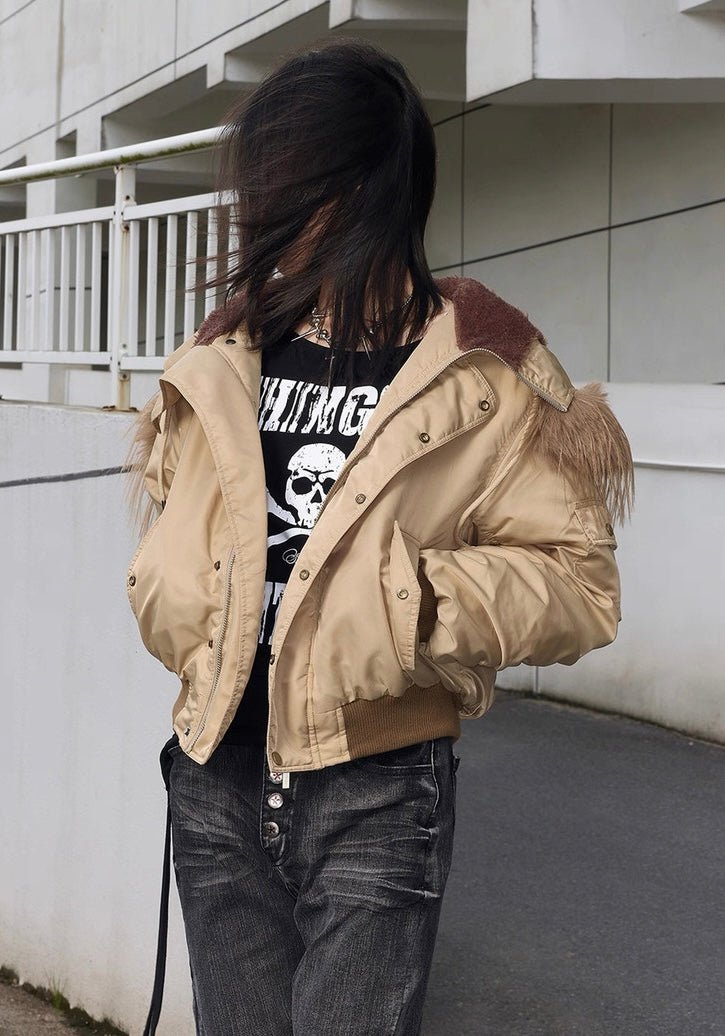 Toxic MA1 Fur Jacket - Dekayed