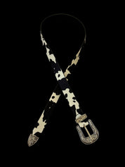 Western Drip Cowprint Classic Belt - Dekayed