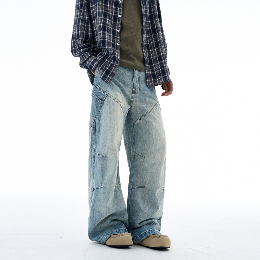 WLNEXT EdgePanel Baggy Jeans - Dekayed