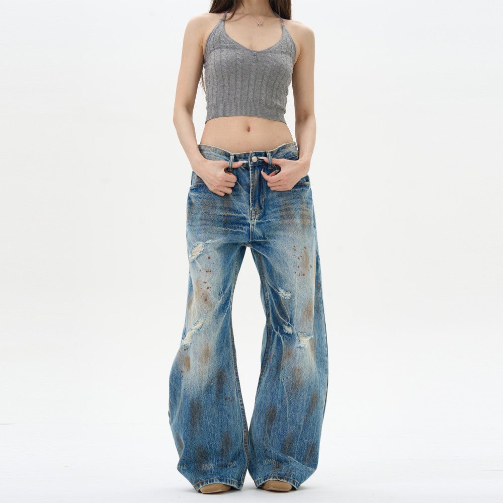 WLNEXT GrungeFade Denim Jeans - Dekayed