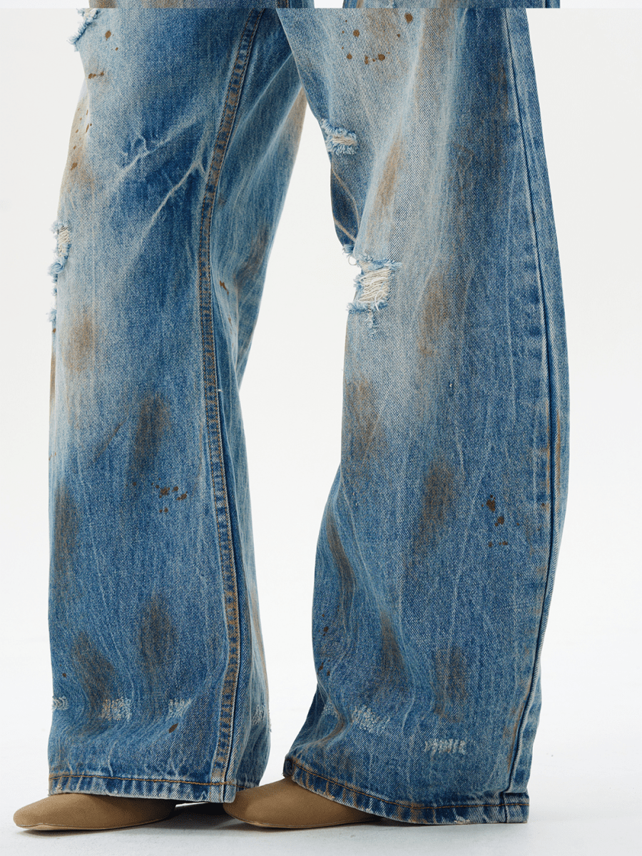 WLNEXT GrungeFade Denim Jeans - Dekayed