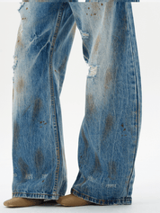 WLNEXT GrungeFade Denim Jeans - Dekayed