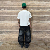 Wrinkle Rush Baggy Denim Jeans - Dekayed