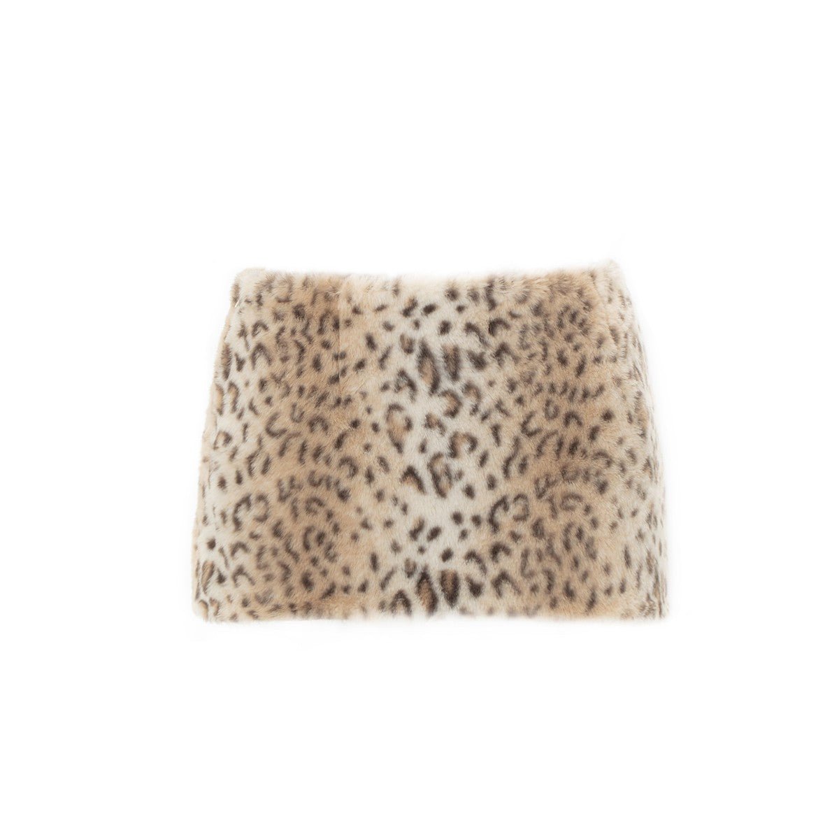 Y2K Leopard Knit Skirt Set - Dekayed