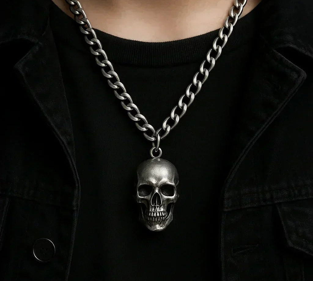 Skull Necklace Meaning: Symbolism to Goth and Punk Fashion Style - Dekayed