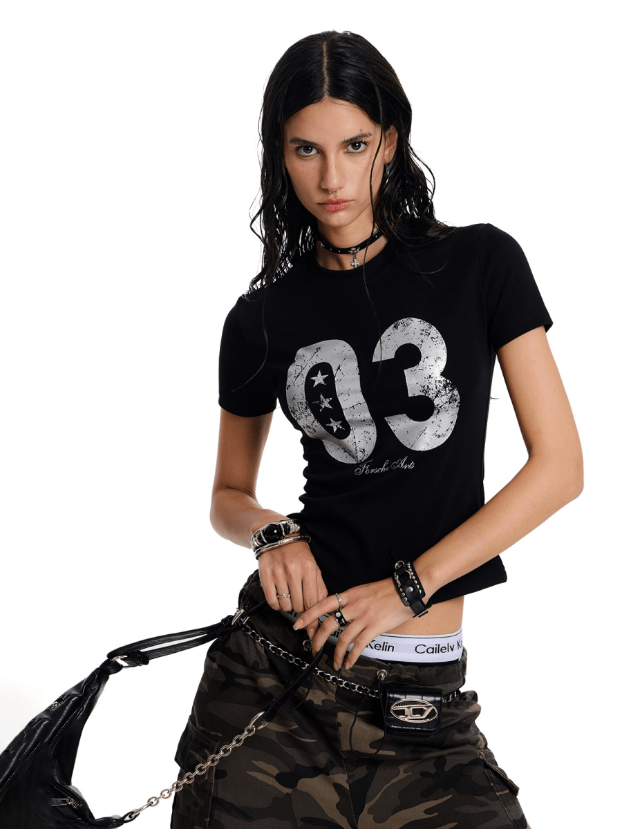 03 Star Varsity Tee - Dekayed