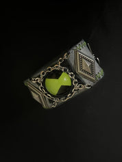 ben 10 omnitrix in a close angle.