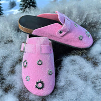 Mohair Bullet Clogs