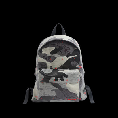 Roman Kayser 25SS RGB TARGET CAMO Pulse Snow Camouflage Leather Backpack Large Capacity image 0