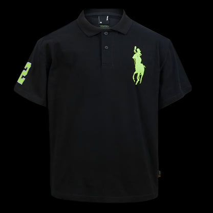 RemedyR Lauren Summer China Chic Loose Embroidery Short Sleeve T shirt American Fashion POLO Shirt for Men and Women image 5