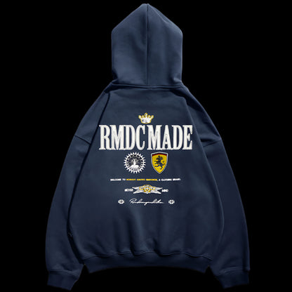 Remedy National Trend Autumn and Winter New Embroidered Loose Hoodie Jacket American Street Fashion Brand Heavy Hooded Sweater Men image 16