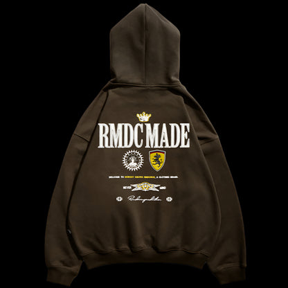 Remedy National Trend Autumn and Winter New Embroidered Loose Hoodie Jacket American Street Fashion Brand Heavy Hooded Sweater Men image 26