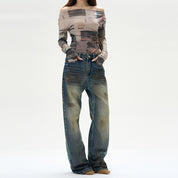77FIGHT SINCE 77X77 RustRiot Denim Jeans
