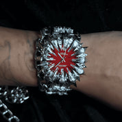 Handmade Original European and American Alien Vampire Dragon Scale Spiny Tin Soldering Watch for Men and Women Designed for a Small Market Quartz Watch image 2