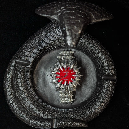 Handmade Original European and American Alien Vampire Dragon Scale Spiny Tin Soldering Watch for Men and Women Designed for a Small Market Quartz Watch image 3