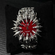 Handmade Original European and American Alien Vampire Dragon Scale Spiny Tin Soldering Watch for Men and Women Designed for a Small Market Quartz Watch image 5