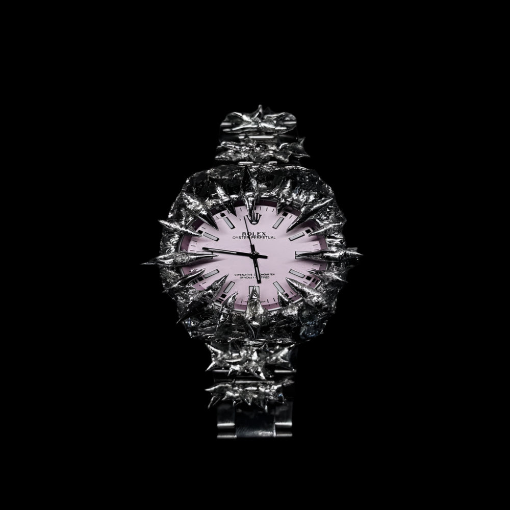 Handmade Dark Blossom Dragon Watch