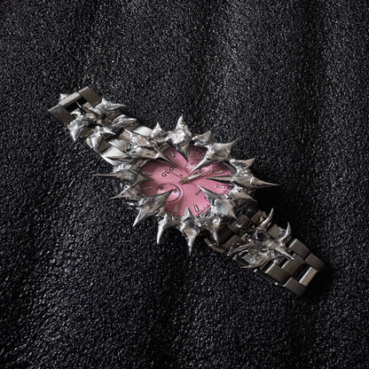 Handmade Pink Dragon Watch