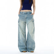 WLNEXT EdgePanel Baggy Jeans