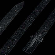 FromTheisland FTI handmade cowhide gemstone rivet belt punk rock visual belt image 5