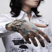 LOVEISWAR Castle Guard Bracelet Original Punk Heavy Industry Niche Rivet Gothic Style Handmade Bracelet image 0