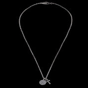 JANENG Chasing Shore 925 Pure Silver Horus Eye Pendant Retro Vintage Vintage Vintage Men s and Women s Neutral Matching Necklace image 5