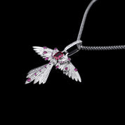 WIC Authentic Four Divine Beasts Vermilion Series Deconstruction Mechanical Recombination Foldable Chinese Style Hip Hop Pendant Necklace image 3