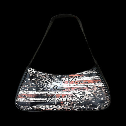 SAN prologue original niche light Asian street high end leather one shoulder underarm bag spicy girl versatile bag image 0