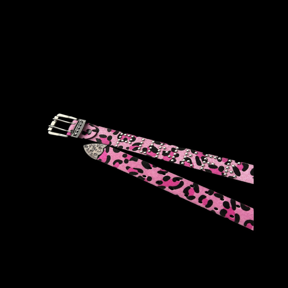 PunkFK Camouflage Hair Punk Belt
