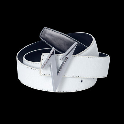 VAKA TYPEHYT2024s antique cowhide waist belt with metal zinc alloy buckle image 4