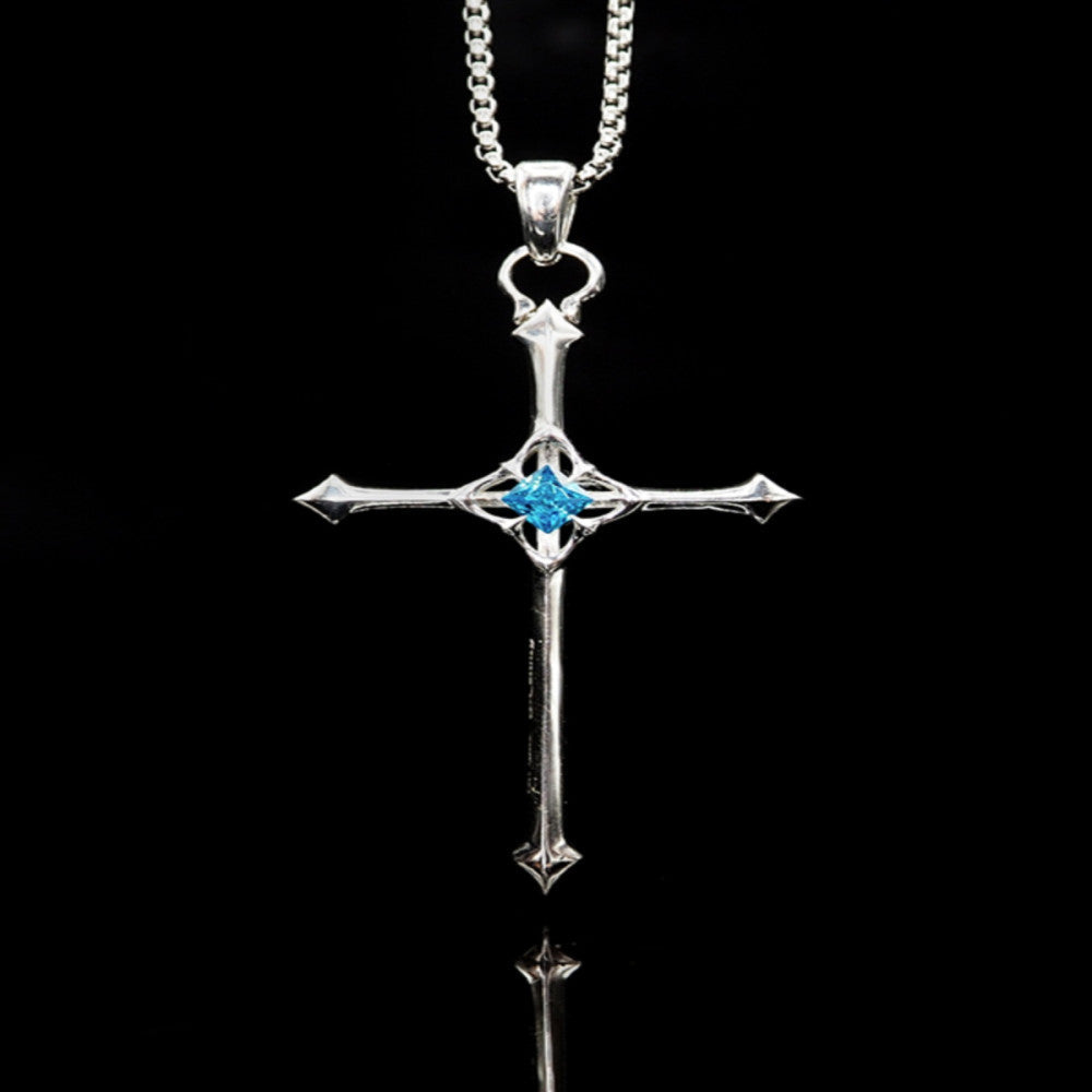 Nocturne Studio Frosted Creed Necklace
