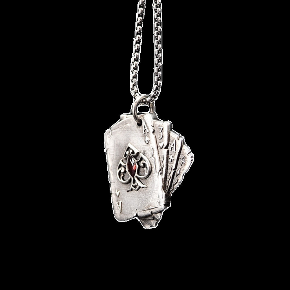 NightMelody SpadeFlame Necklace