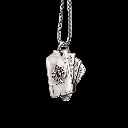 NightMelody SpadeFlame Necklace