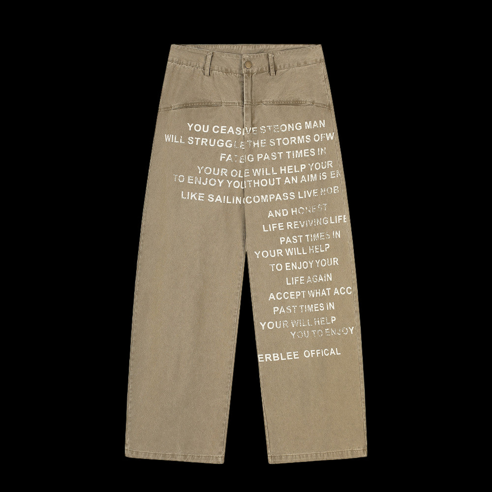 BLACKLISTS UrbanScript Pants